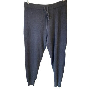 BD200002  Cozy Casual Pull On Stretch Teddy Pants Joggers Women Plus Size XXL